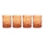 2020s Antibes 4-Piece Set Glass Tumblers, Orange For Sale - Image 5 of 5