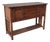 Mission Solid Oak Buffet / Console Table - Walnut - 52" For Sale