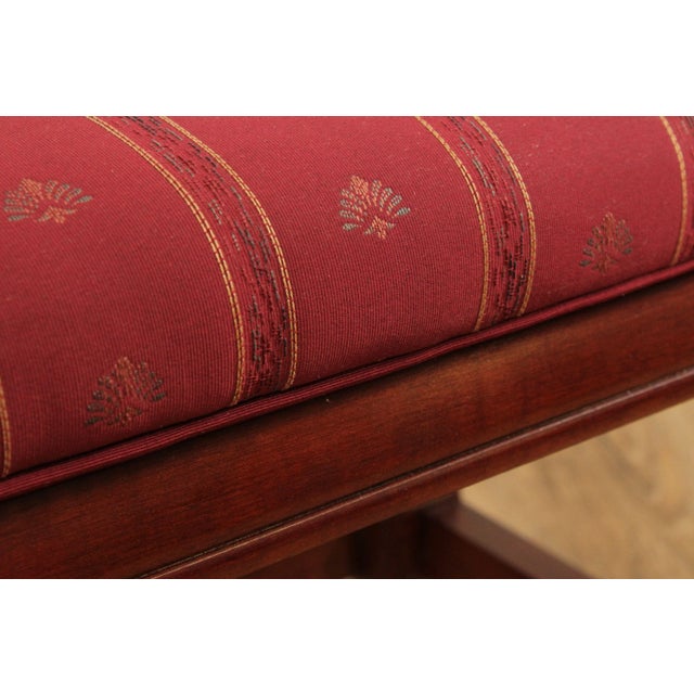 Vintage Asian Influenced Cherry Stools - A Pair For Sale - Image 10 of 13