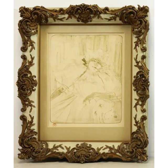 Henri De Toulouse-Lautrec "Yvette Guilbert" Print For Sale - Image 4 of 4