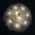 Amber 1960s Amber Graniglia Murano Flush Mount For Sale - Image 8 of 9