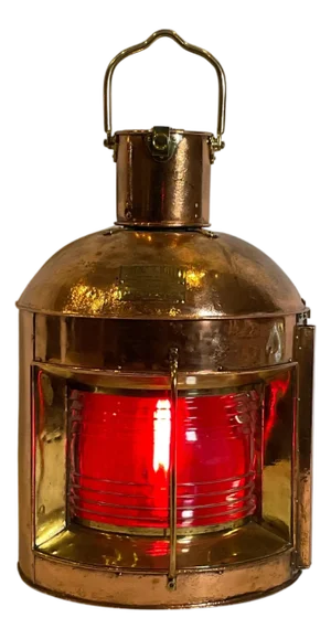 Large Copper Ships Lantern