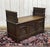 Early 20th Century Breton Storage Bench in Oak and Chestnut For Sale - Image 9 of 16