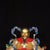 Antique Chinese Polychrome Gilt Bronze Daoist Deity Zhenwu (Xuanwu) Seated Statue For Sale - Image 4 of 9