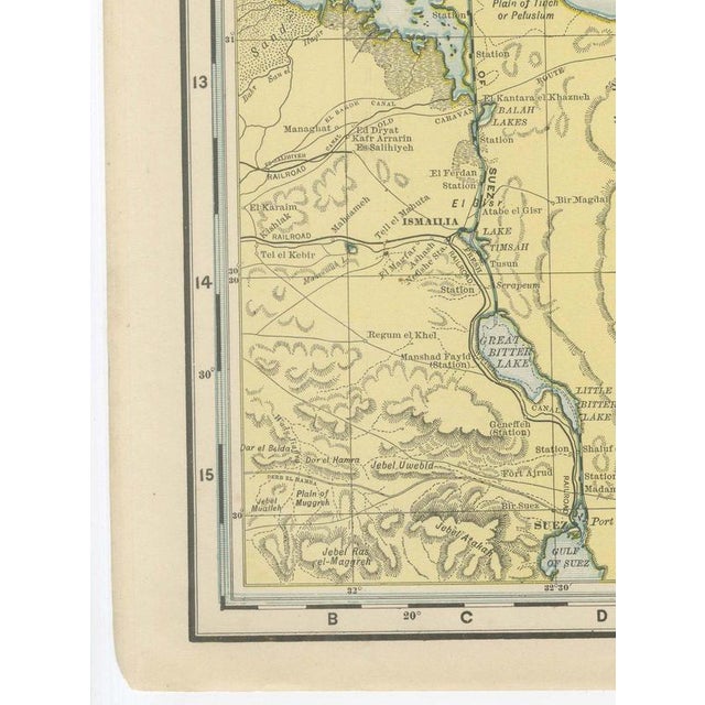 Black Antique Map of Africa with Colonial Partition by Ran McNally, 1899 For Sale - Image 8 of 12