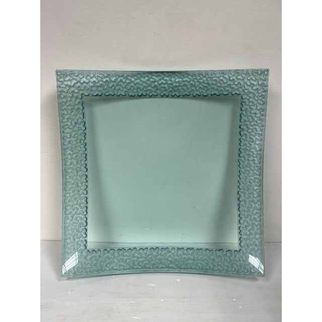 1990s Stephen Schlanser Studio Art Glass Large Bowl, Circa 1998 For Sale - Image 5 of 12
