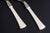 Salad Set in Silver and Stainless Steel by Evald Nielsen, Denmark, 1930s, Set of 2 For Sale - Image 3 of 6