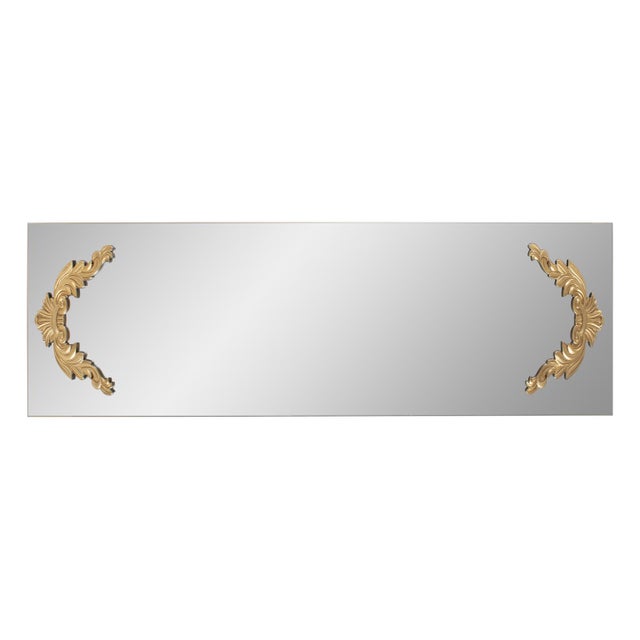 Kenneth Ludwig Chicago Adelard Mirror in Antique Gold For Sale - Image 4 of 10