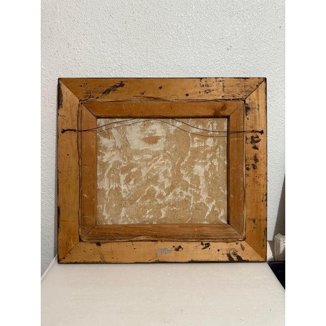 Zvi Livni, Modernist Old City Jerusalem Israel Landscape Oil Painting Zvi Livni Judaica Art, 20th Century For Sale - Image 9 of 9