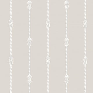 Boråstapeter Knot Stripe Wallpaper In Sand For Sale
