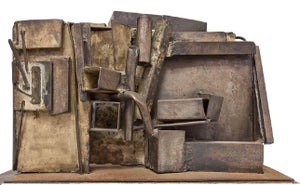 Rare Large Abstract Expressionist Welded Assemblage Sculpture