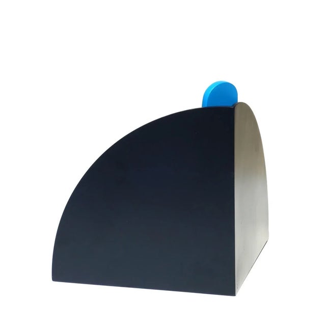 Wood Italian Wooden Sculpture by Lucio del Pezzo, 1970s For Sale - Image 7 of 8