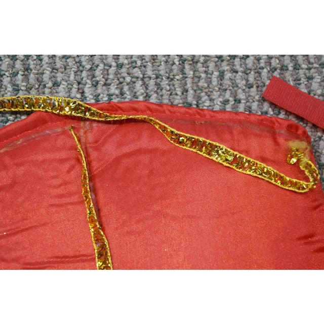 Bahamian Junkanoo Festival Parade Costume Red Headdress Outfit Dance Masks For Sale - Image 16 of 17