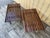 A Pair of Newly Restored Mid Century Modern George Nelson Style Wood Slat Benches / Side Tables. For Sale - Image 13 of 18