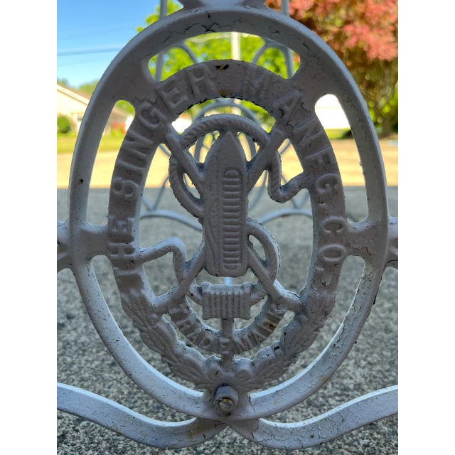 Custom Build Singer Sewing Table For Sale In Cleveland - Image 6 of 9