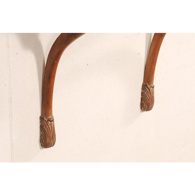 19th C. Elegant French Wall-Bracket Tables - A Pair For Sale - Image 4 of 10