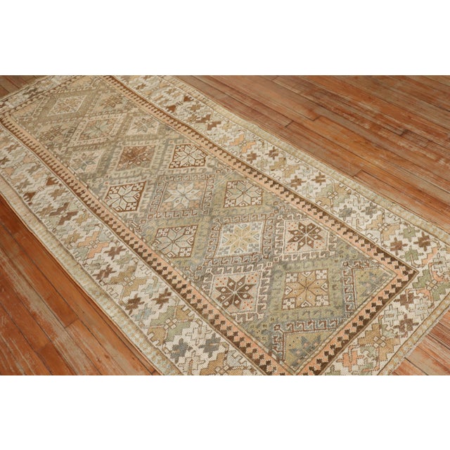 Antique Tribal Persian Kurd Runner, 3'6'' X 7'2'' For Sale In New York - Image 6 of 6