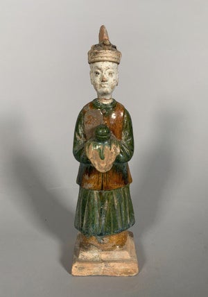 Sculpture of a Mingqi servant, China, Ming Dynasty (1368-1644)
