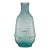 C. 1840-60 American Dark Aquamarine Glass Cologne Bottle For Sale