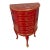 Artist Painted Stunning Jewelry Organizer Stand Armoire For Sale