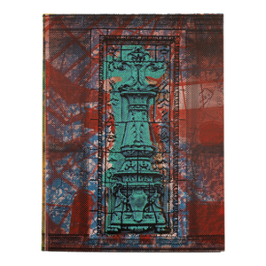Judith Lipnik Perlow Column Series IX 2003 Signed Serigraph in Colors on Paper