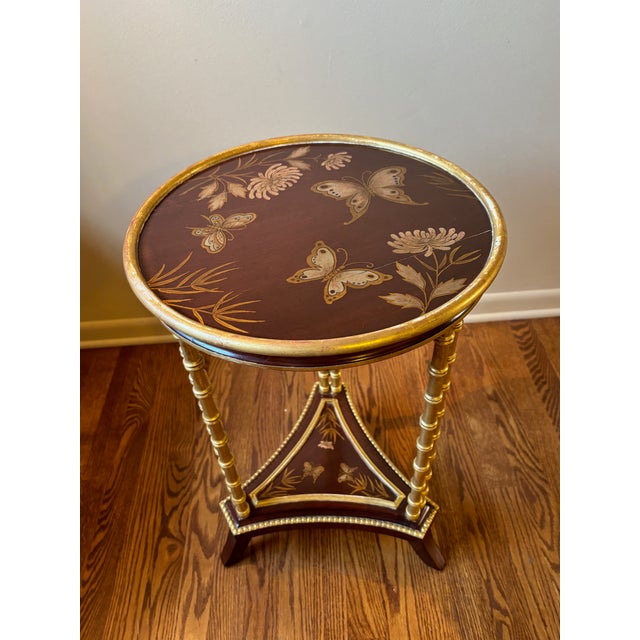 Bamboo Cigarette Table Attributed to Charles Pollock For Sale - Image 9 of 11