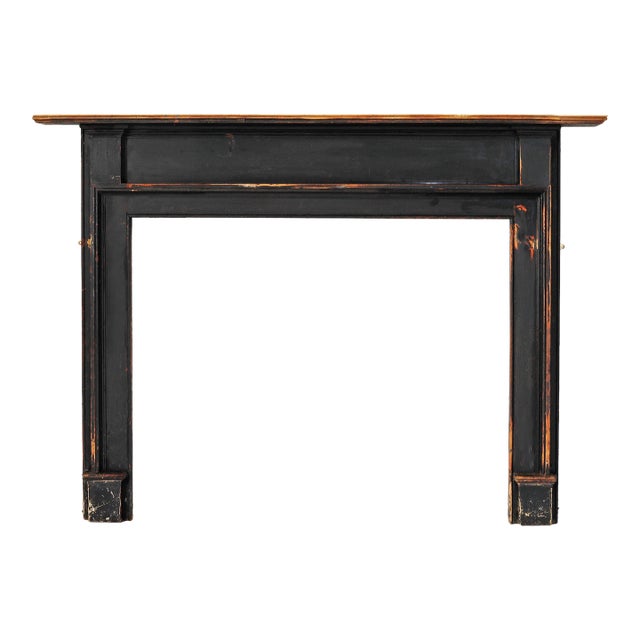 American Pine Mantel - Antique For Sale