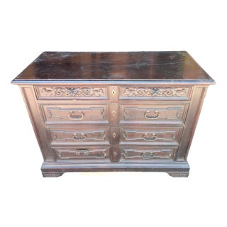 Antique Chest of Drawers in Walnut, 1890s For Sale