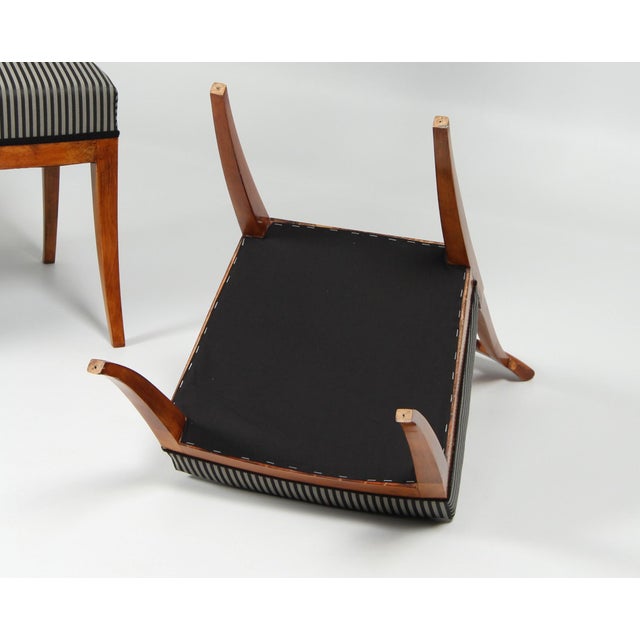 Antique Biedermeier Chairs, 1820, Set of 4 For Sale - Image 12 of 13