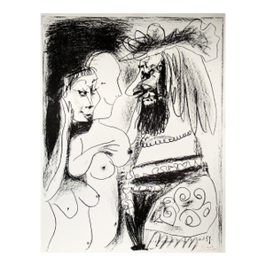Pablo Picasso Le Vieux Roi 1959 Reproduction Print