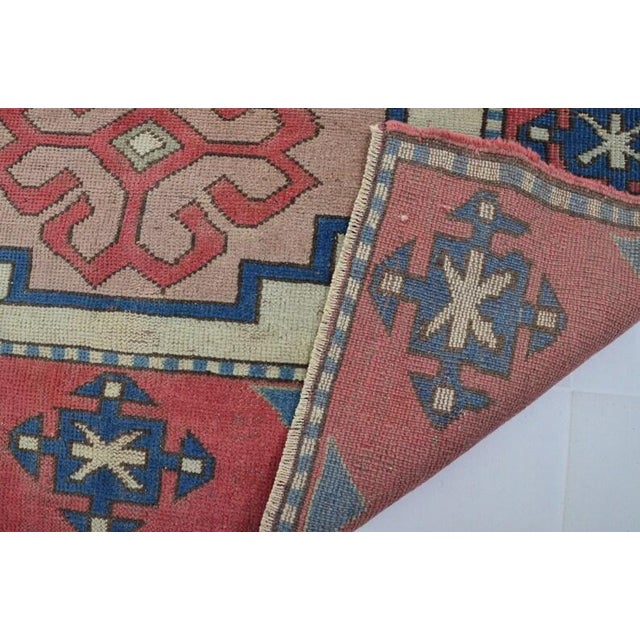 Turkish Oushak Vintage Anatolian For Sale - Image 3 of 10