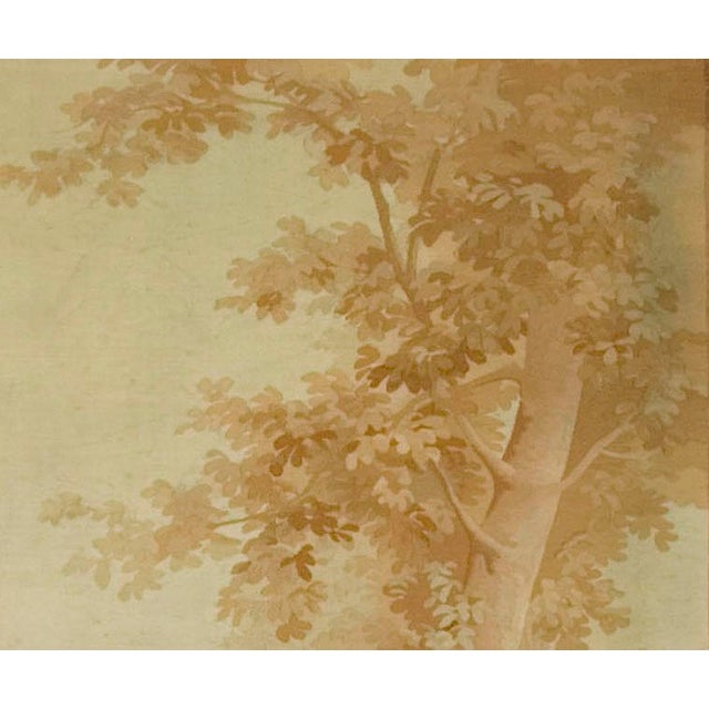 Antique Circa 1880 French Aubusson Tapestry 2'8 X 4'1 For Sale - Image 4 of 8