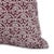 Fabdivine Handmade Block Printed Cushion Cover 18x18 Inch Pure Linen- Shatru For Sale - Image 4 of 4