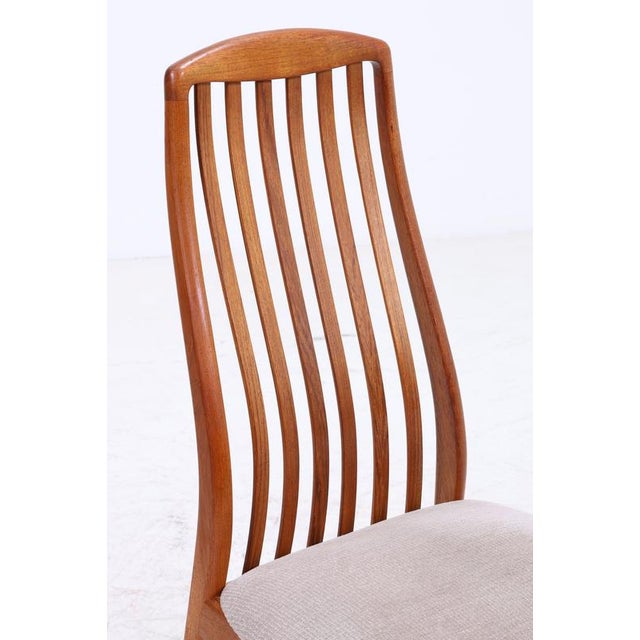 Wood Vintage Danish Chairs from Schou Andersen, Set of 4 For Sale - Image 7 of 16