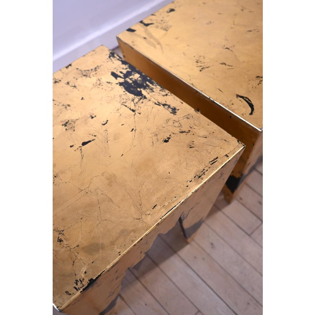 Contemporary Contemporary Jagged Gueridon Tables, a Pair For Sale - Image 3 of 5