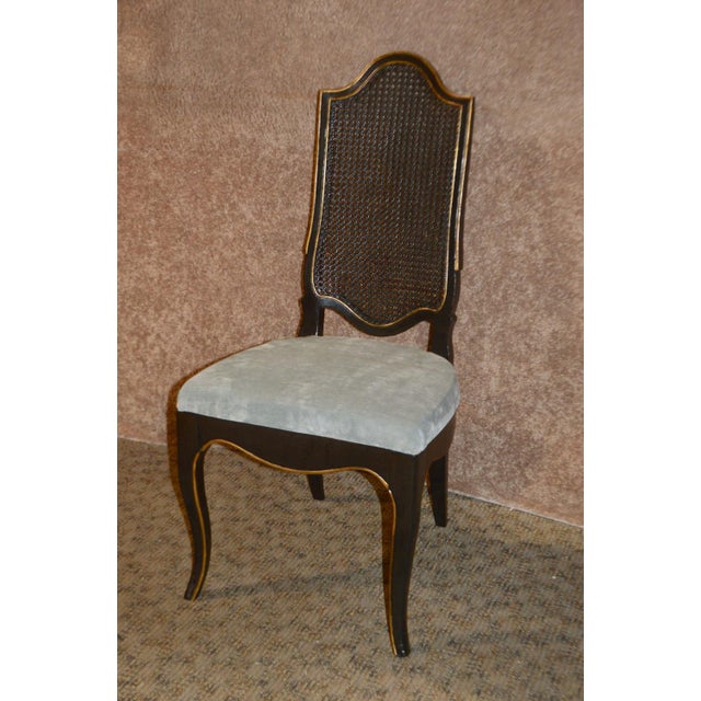 1970s Vintage Drexel French Style Brass Accent Writing ...