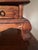 1940s Vintage Balinese Hand Carved Hardwood Jewelry Armoire Cabinet For Sale - Image 5 of 12