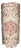 Late 20th Century RCCL Pottery Mediterranean Pink Ceramic Umbrella Stand For Sale