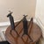 Very interesting Hand forge iron andirons, good looking style ready for any fireplace
