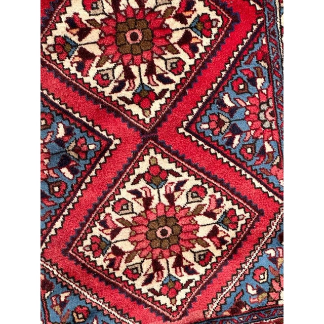 Vintage Hamadan Runner, 1980s For Sale - Image 4 of 18