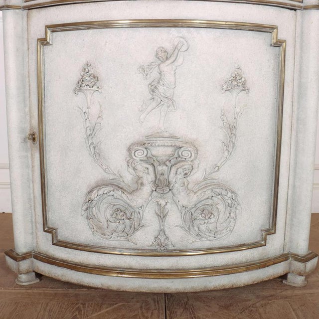French Bowfronted Buffet, 1890s For Sale - Image 4 of 13