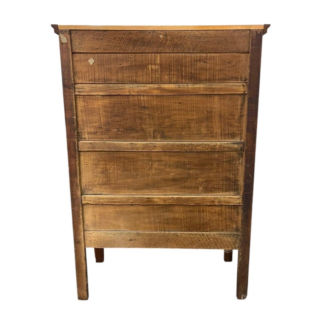 Brown 1970s Wood and Metal Pie Cabinet With Fixed Interior Shelves For Sale - Image 8 of 13