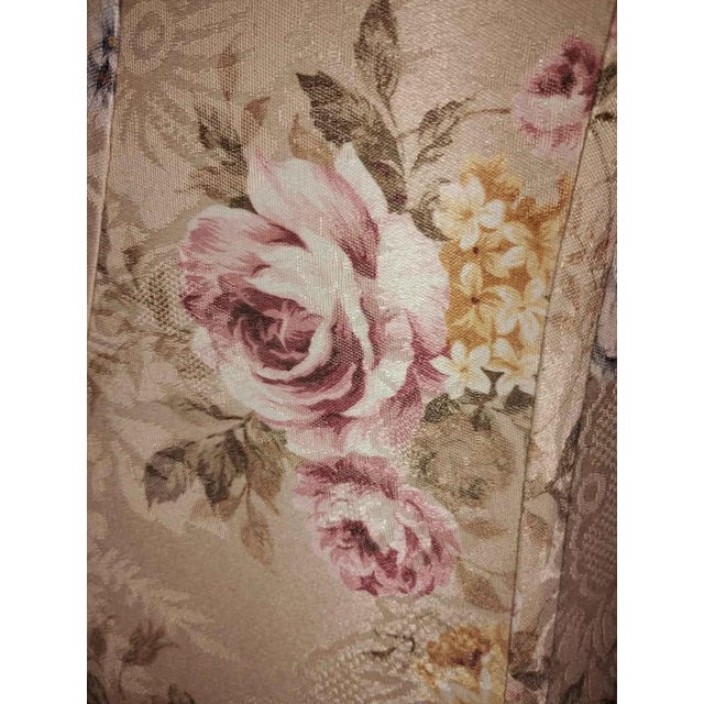 Shabby Chic Vintage Fabric Lamp Shade Cheynne For Sale - Image 3 of 4