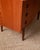 1960s Danish Teak Secretary Desk Attributed to Gunnar Falsig - Sliding Glass Doors For Sale - Image 13 of 18