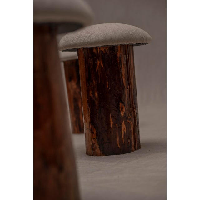 Vintage Mushroom Stools, 1960s, Set of 5 For Sale - Image 10 of 14