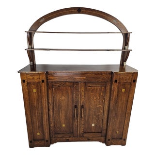 Art Deco Italian Cabinet, 1950s For Sale