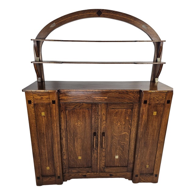 Art Deco Italian Cabinet, 1950s For Sale