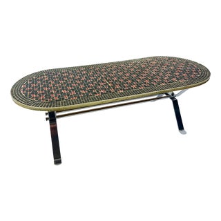 Mid-Century Mosaic Coffee Table, 1960s For Sale