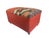 Tribal Custom Made Vintage Tribal Kilim Ottoman/Footstool 12.5" H For Sale - Image 3 of 9