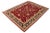 Shabby Chic Shabby Chic Ziegler Red Blue Hand-Knotted Wool Rug - 9'1'' X 11'7'' For Sale - Image 3 of 8